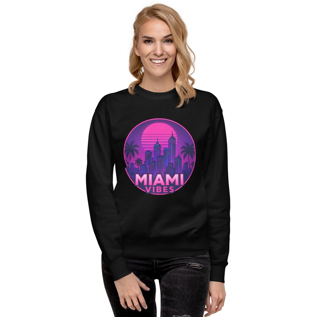 Long sleeve Miami Vibes sweatshirt